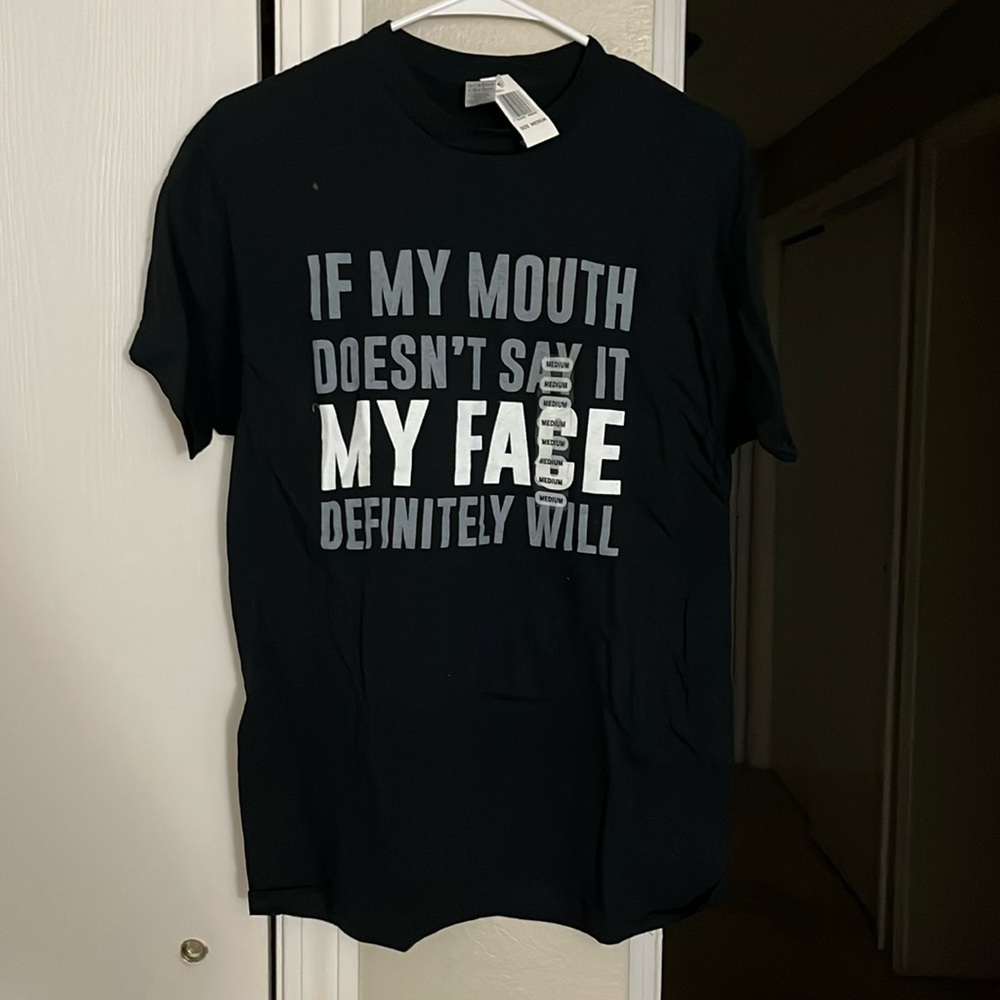 Black tee